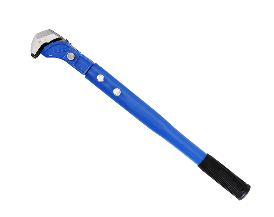 Fast pipe wrench