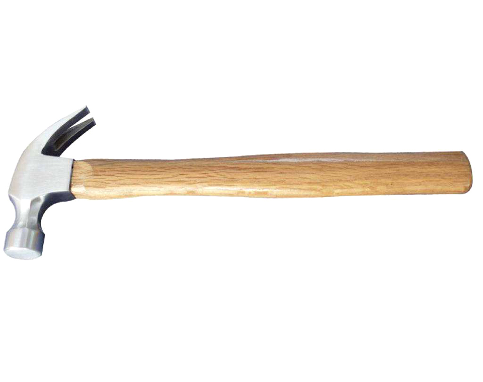 Wooden Handle Claw Hammer