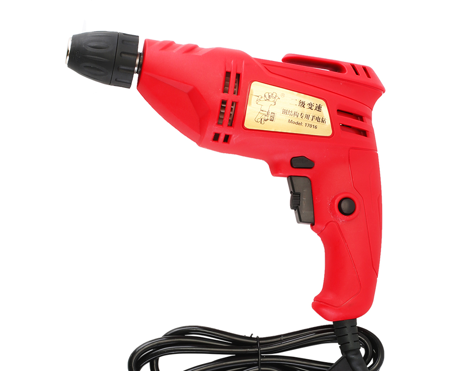 Two-Speed Transmission Steel Structure Hand Drill