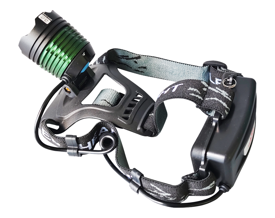 强光可变焦头灯